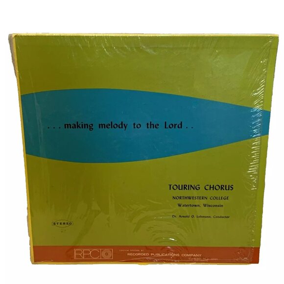 Touring Chorus Northwestern College Arnold O. Lehmann Conductor (Vinyl) Recorded - Picture 1 of 9